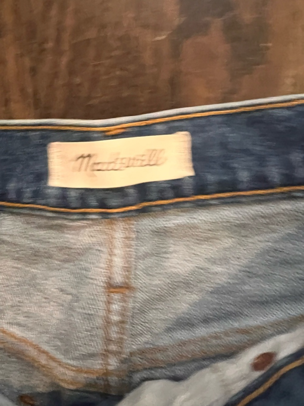 Madewell Ballon Jeans Vintage Mid-Wash Size 32 - Picture 3 of 10